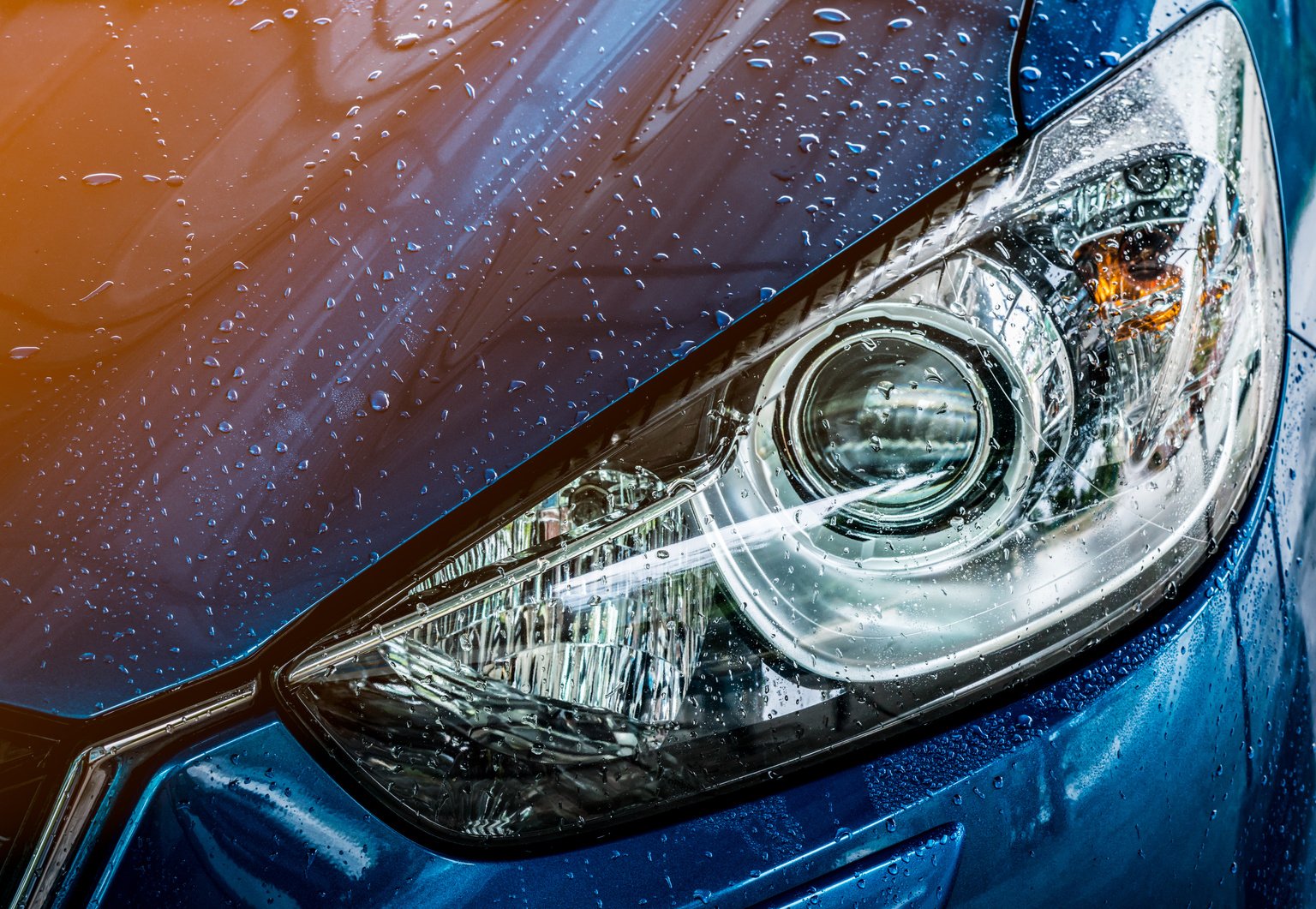 Car Being Washed